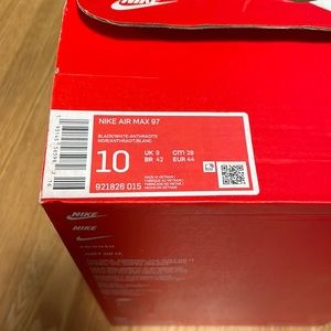 I am selling Nike Air Max 97’s all black condition is great worn once…